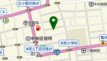 萩の地図画像