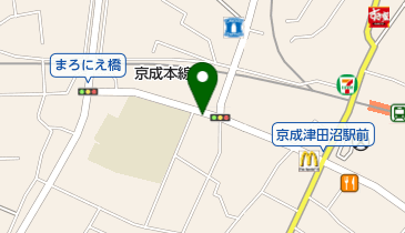 神楽坂つくしの地図画像