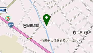 日本料理傳の地図画像