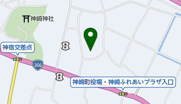 分田上の地図画像
