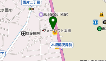 日本料理宮本の地図画像