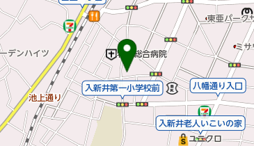 花さやかの地図画像