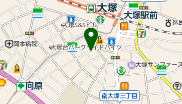 花紋の地図画像