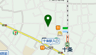 東京 田事の地図画像