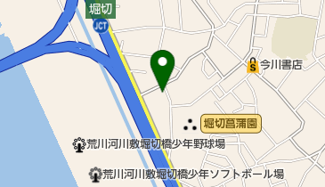 堀切菖蒲苑料理部の地図画像