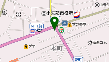 小川屋の地図画像