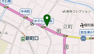 三角の地図画像