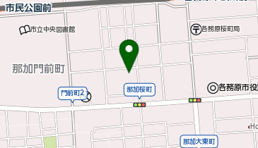 割烹 漁火の地図画像