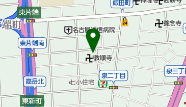 川由の地図画像