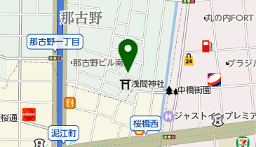 四間道右近の地図画像