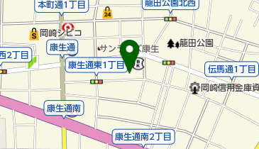 川井の地図画像