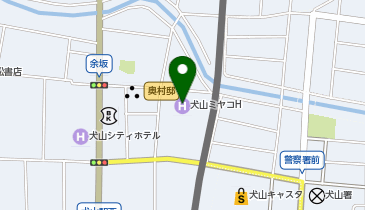 和食のいなぎの地図画像