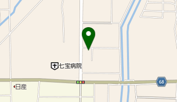 京料理 河合の地図画像