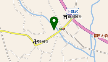 藤原館の地図画像