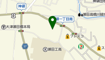 日本料理 一心の地図画像