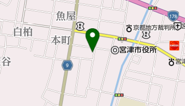 料理や水野の地図画像