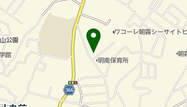 和彩くどうの地図画像
