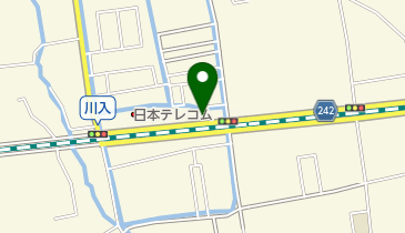 さざん花の地図画像
