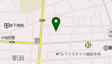 割烹 魚豊の地図画像