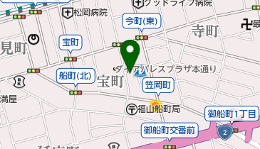 割烹よし崇の地図画像