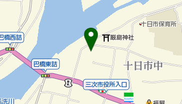 味の四季庭 ひらたの地図画像