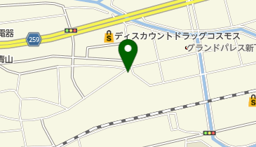 馳走家 池田の地図画像