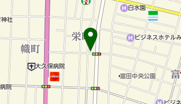 潮来亭の地図画像