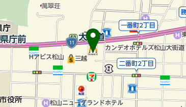 大入亭の地図画像