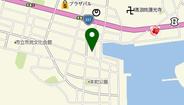 食事処お川の地図画像