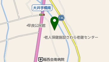 河畔の地図画像