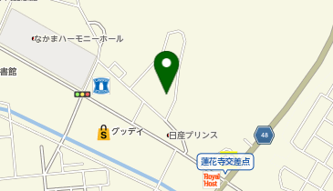 馳走屋 いではらの地図画像