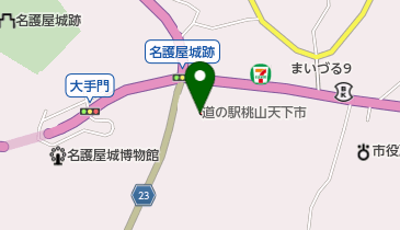 桃山亭海舟の地図画像