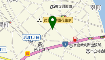 味処池田屋の地図画像