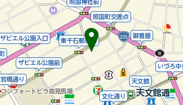 御波奈の地図画像