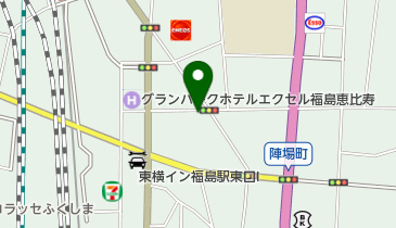 ピザ工房ファーレの地図画像