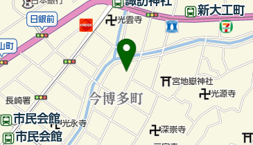 ザック(ZAC) 新大工店の地図画像