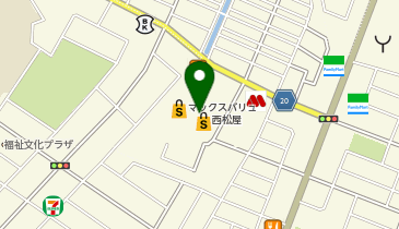 PIZZA HOUSE Jr. マックスバリュ泡瀬店の地図画像