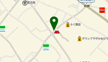 ピザ道楽の地図画像