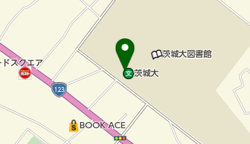 茨城大学生活協同組合 水戸食堂部の地図画像