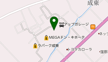 おあしすフードパーク成東店の地図画像