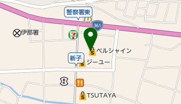 ミスタードーナツ 伊那の地図画像