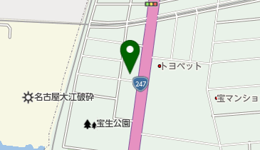 街かど屋 宝生町店の地図画像