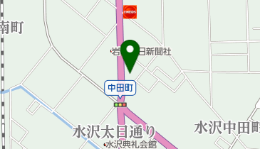 南部家敷 水沢南店の地図画像