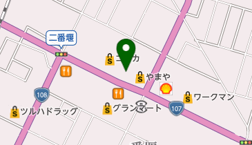 八永南部家敷 本荘店の地図画像