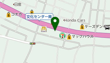 フライングガーデン 結城店の地図画像