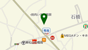 徳樹庵東松山店の地図画像