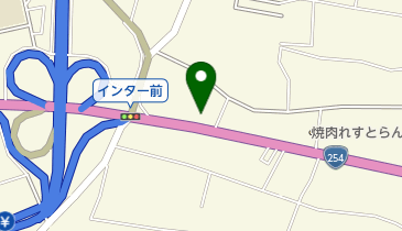 フライングガーデン 東松山IC店の地図画像