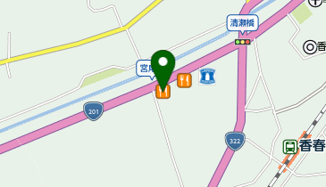 ジョイフル田川香春店の地図画像