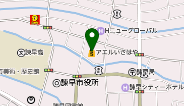 庄屋 アエルいさはや店の地図画像