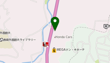 牛右衛門 時津店の地図画像